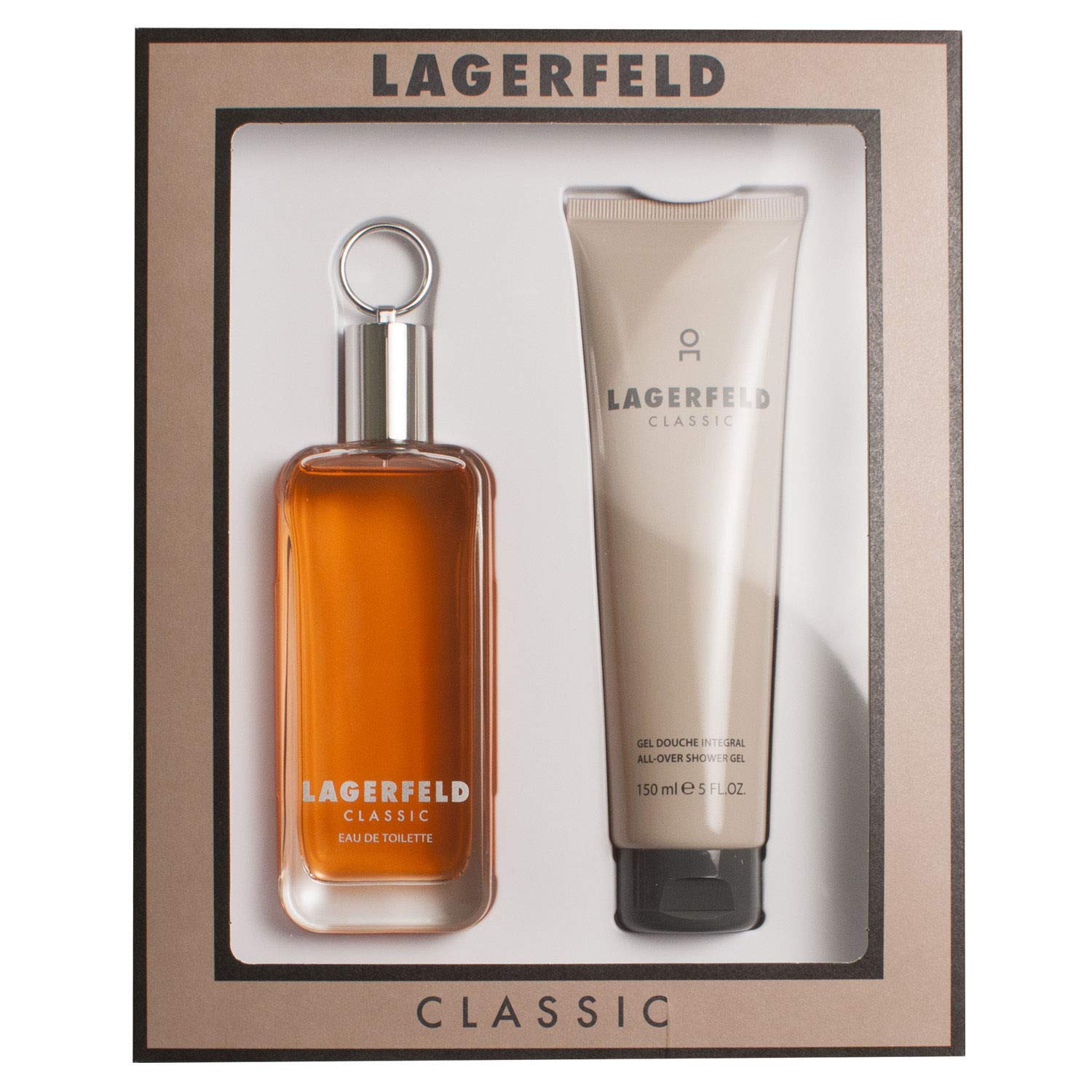 Shop Lagerfeld Classic EDT Shower Gel Set For Men