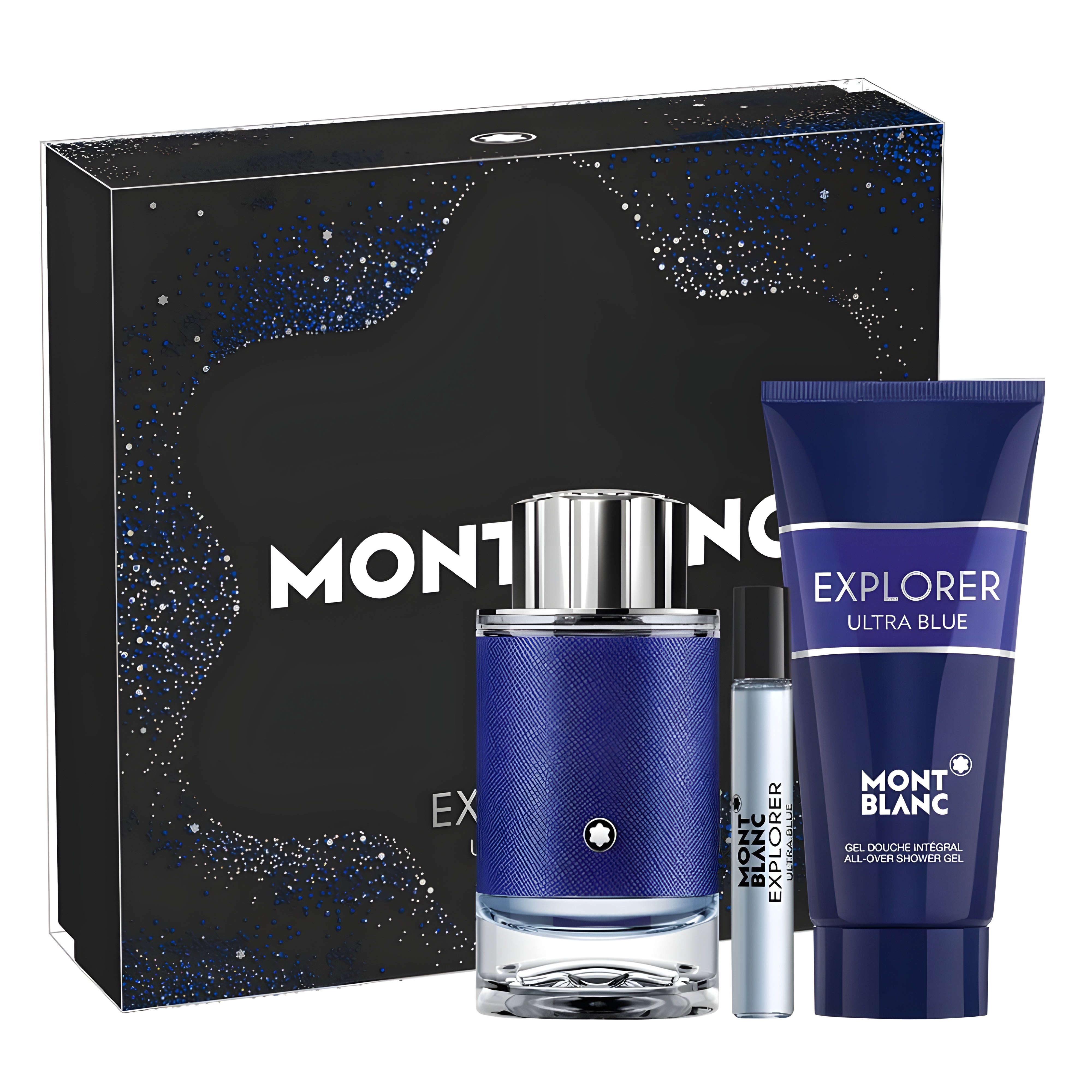 Mont Blanc Explorer Ultra Blue EDP Shower Gel Set