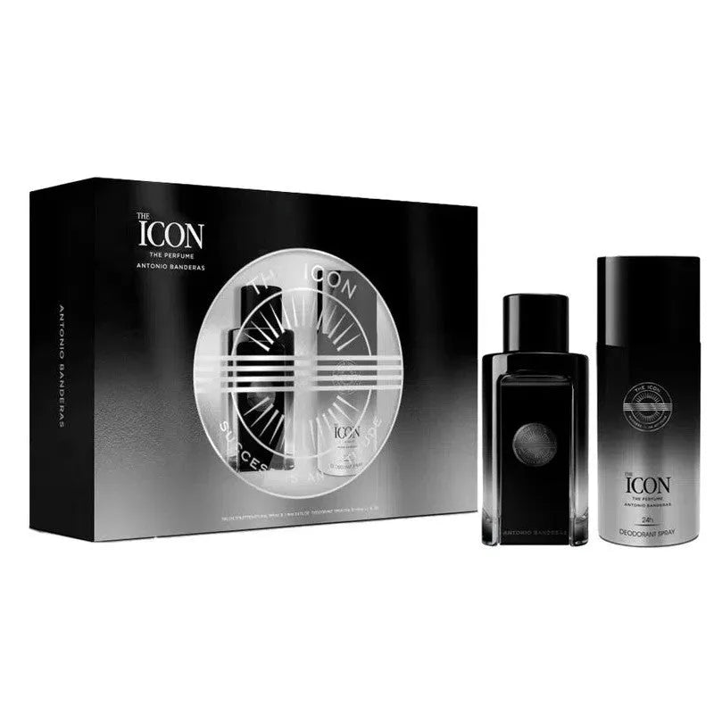 Antonio Banderas The Icon EDP Deodorant Spray Set for Men | My Perfume Shop