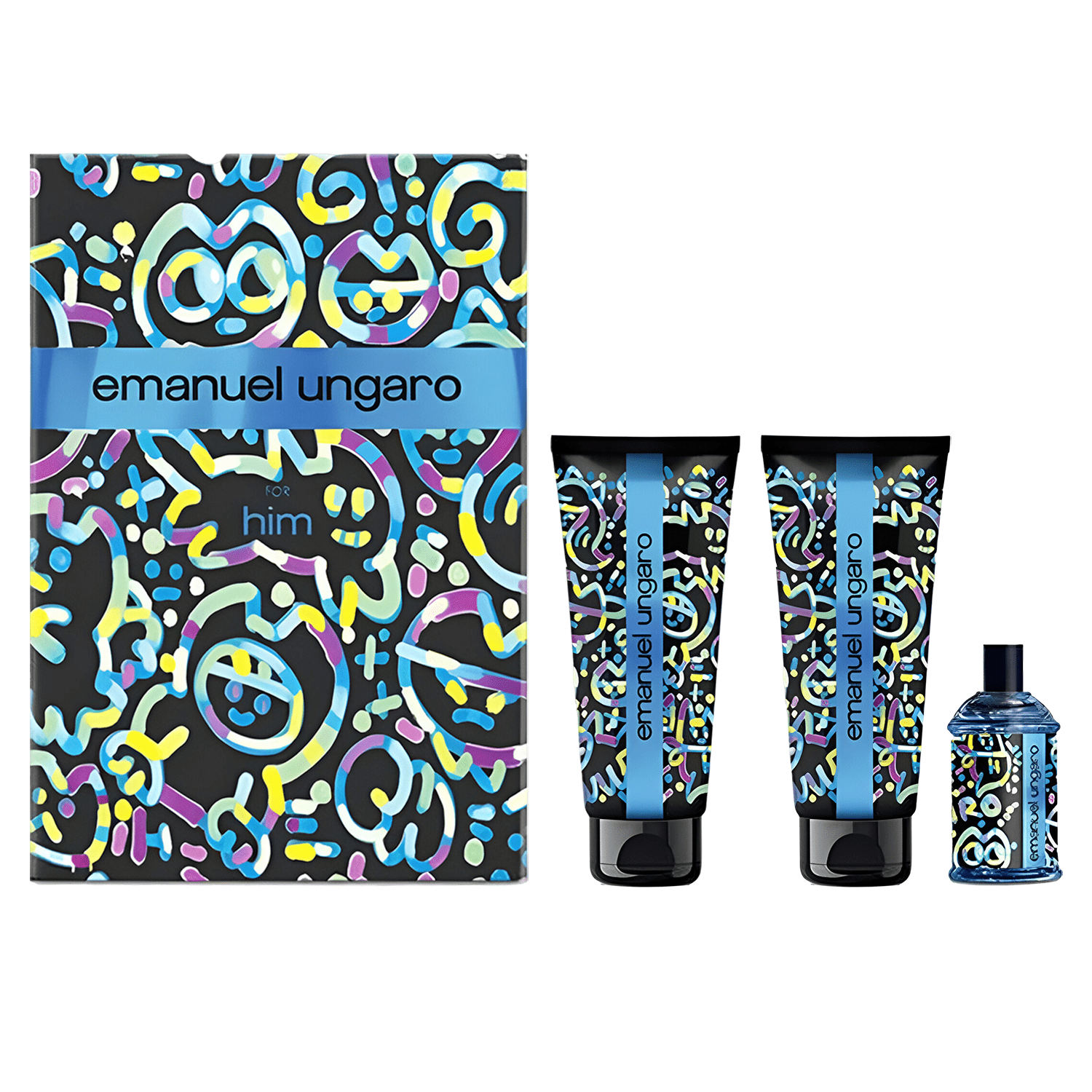 Emanuel Ungaro For Him Shampoo & Shower Gel Set EDT | My Perfume Shop