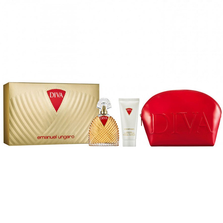 Emanuele Ungaro Diva EDP Body Lotion Set for Women | My Perfume Shop