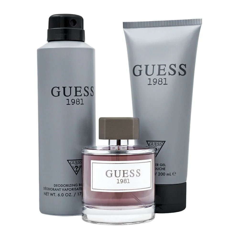 GUESS 1981 For Men EDT & Body Care Set | My Perfume Shop