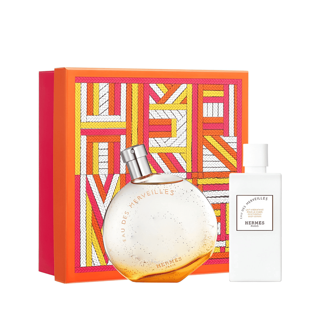 Hermes eau des merveilles set hotsell