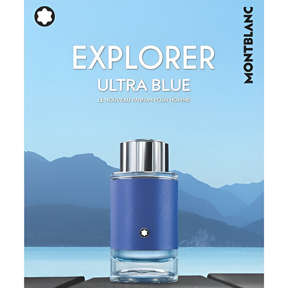 Mont Blanc Explorer Ultra Blue EDP Travel & Shower Gel Set | My Perfume Shop