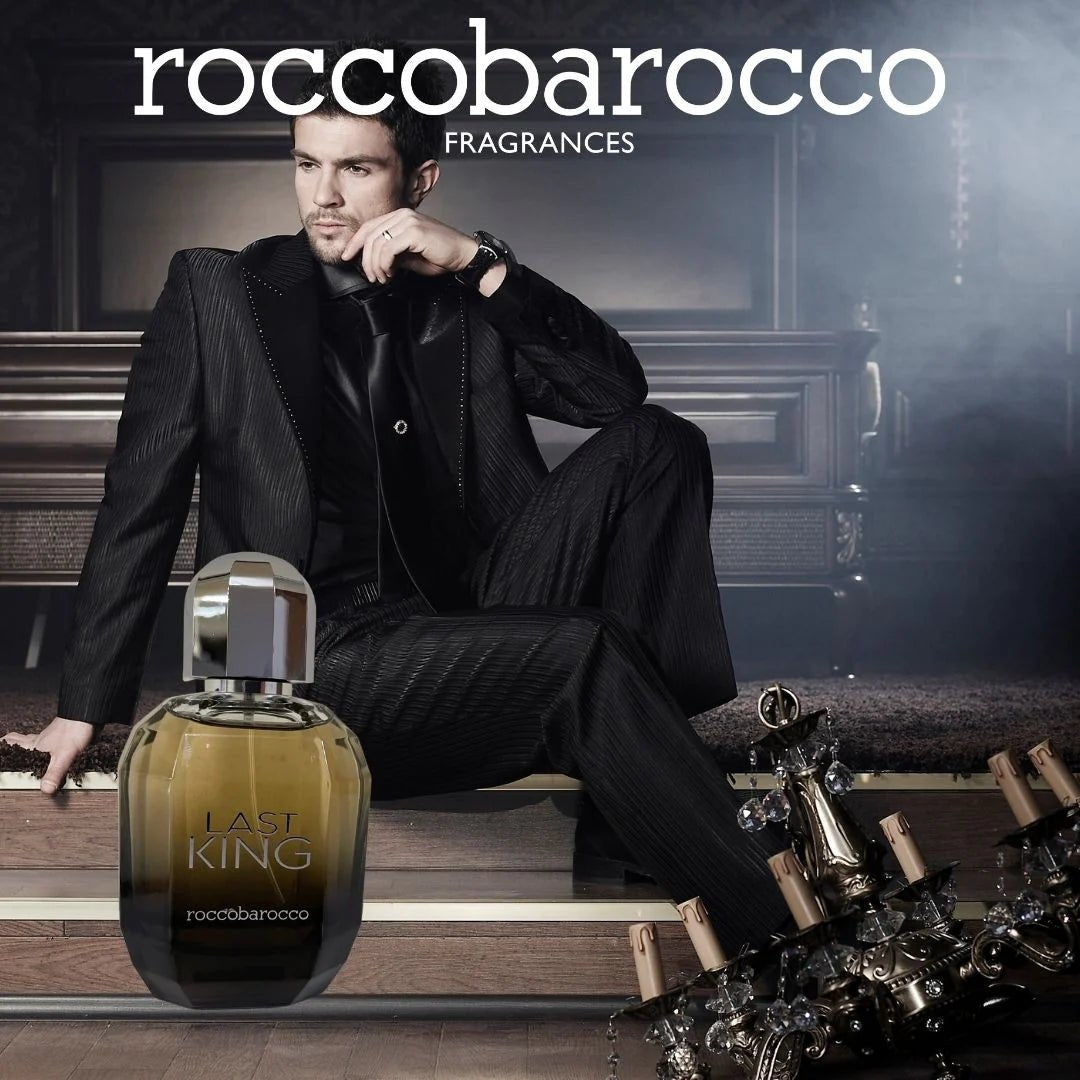 Roccobarocco Last King EDT Shower Gel Set for Men | My Perfume Shop