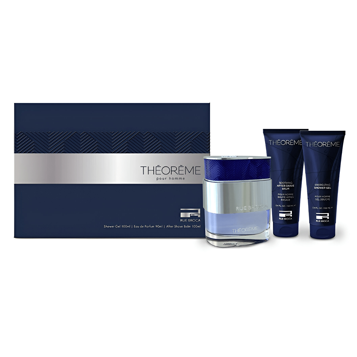 Rue Broca Theoreme EDP Shower Gel & Aftershave Balm Set for Men | My Perfume Shop