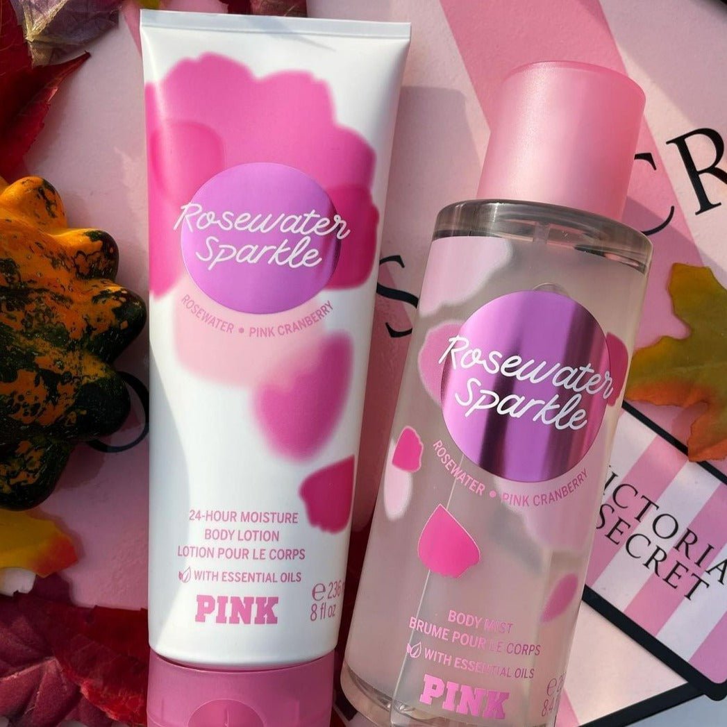 Victoria's Secret Pink Rosewater Sparkle Body Mist | My Perfume Shop