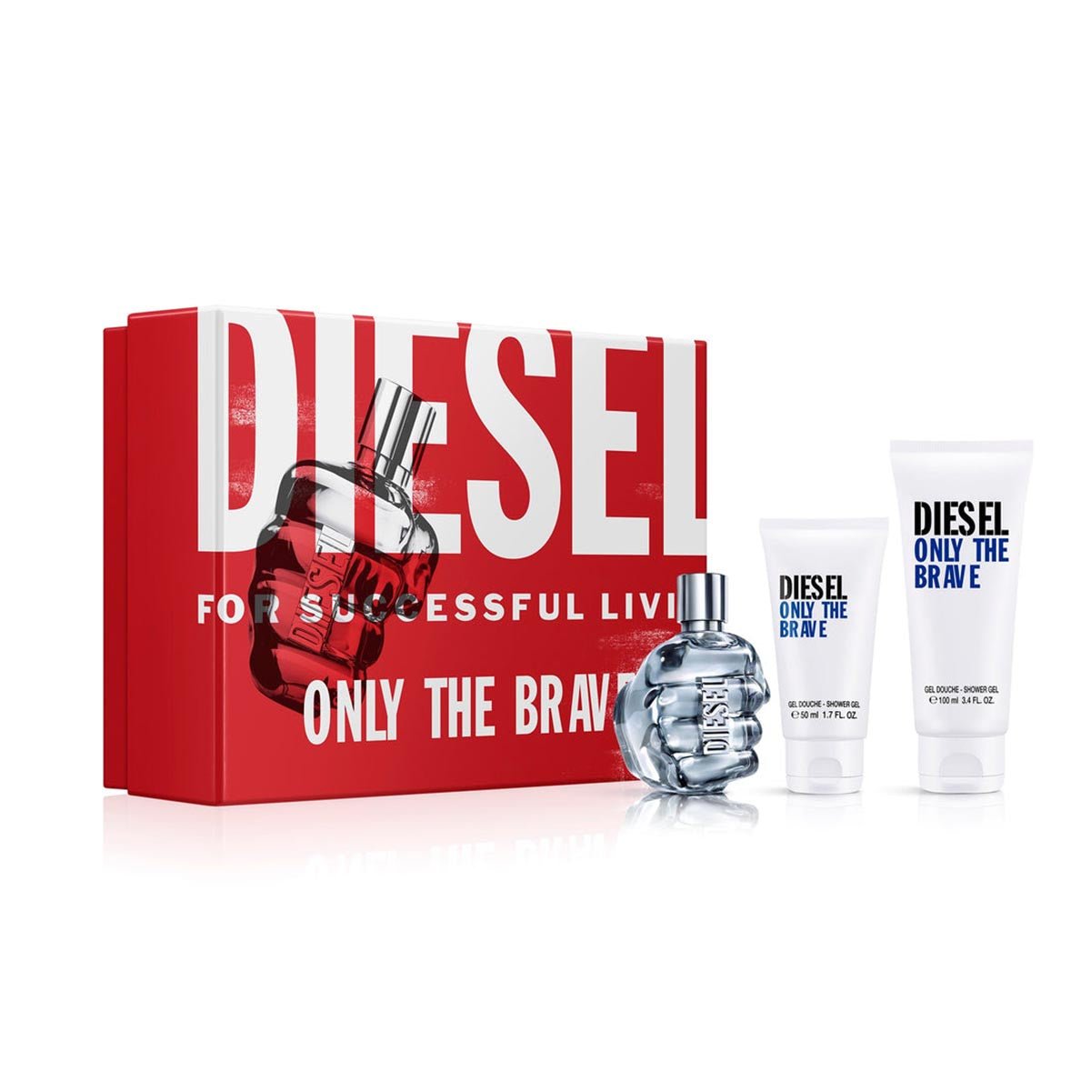 Diesel Only The Brave Pour Homme EDT Gift Set | My Perfume Shop