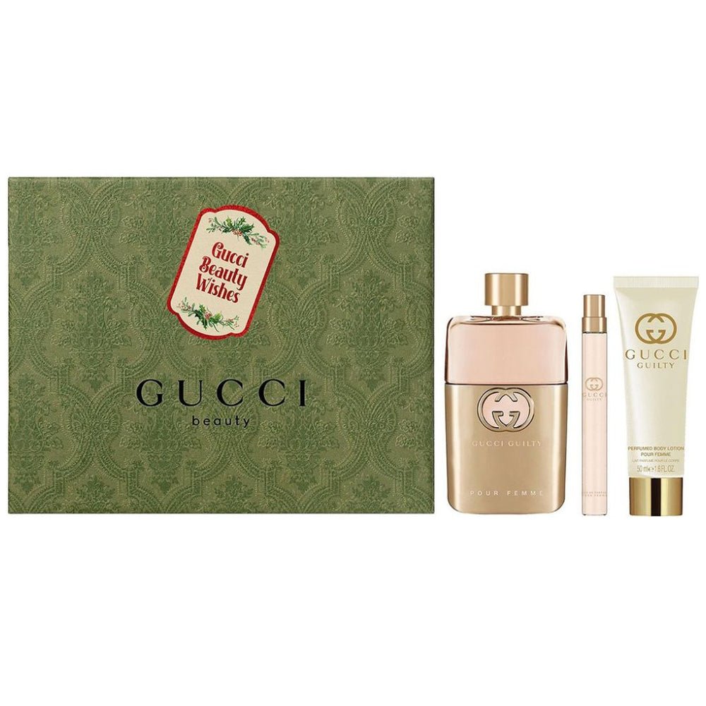 Gucci Guilty Pour Femme EDP Travel & Body Lotion Set | My Perfume Shop