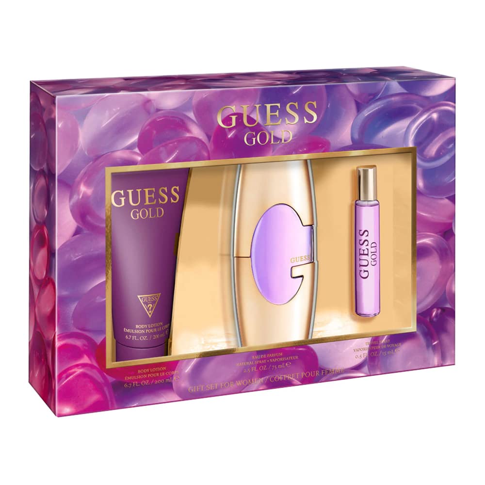 Guess Gold Elegance Trio Set | My Perfume Shop