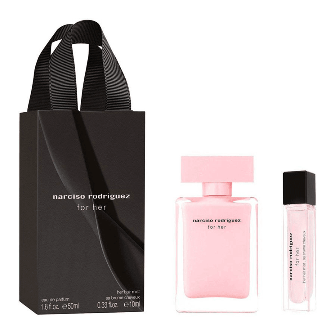 Narciso Rodriguez EDP & Hair Mist Travel Gift Set | My Perfume Shop