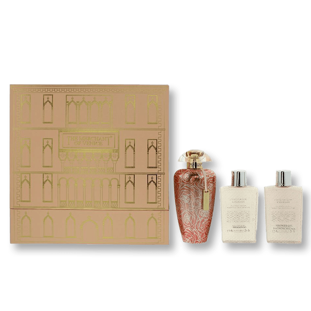 The Merchant of Venice Rosa Moceniga EDP & Bath Essentials Set | My Perfume Shop