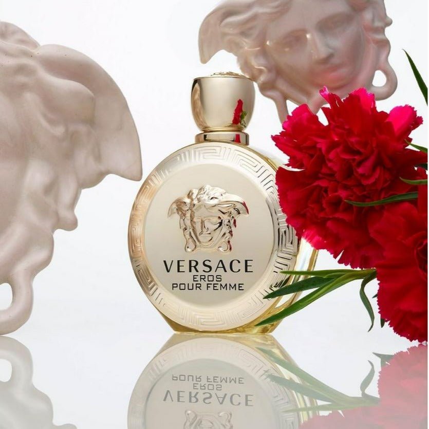 Versace Eros Pour Femme Luxurious Signature Pouch Set | My Perfume Shop