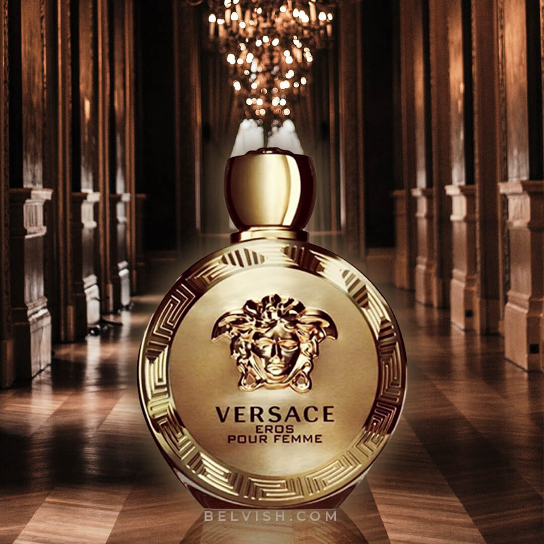 Versace Eros Pour Femme Luxurious Signature Pouch Set | My Perfume Shop